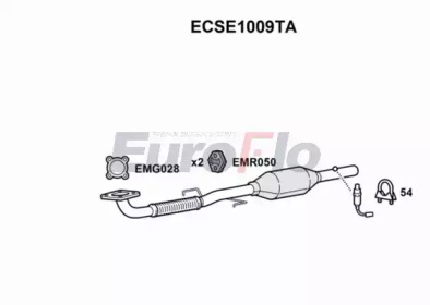 Катализатор (EuroFlo: ECSE1009TA)