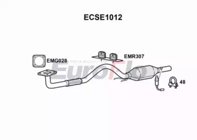 Катализатор (EuroFlo: ECSE1012)