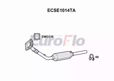 Катализатор (EuroFlo: ECSE1014TA)