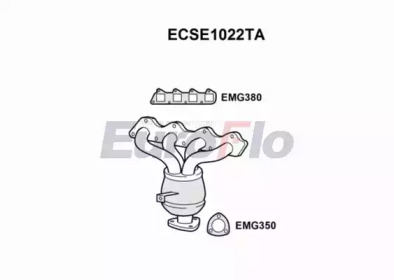 Катализатор (EuroFlo: ECSE1022TA)