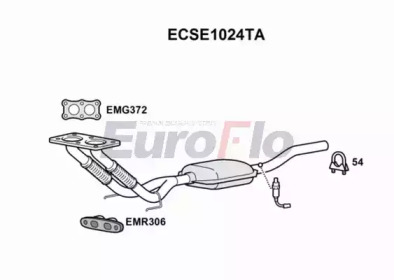 Катализатор (EuroFlo: ECSE1024TA)