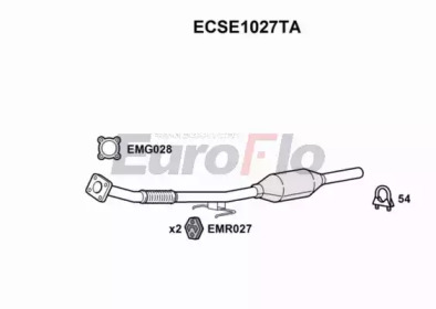 Катализатор (EuroFlo: ECSE1027TA)