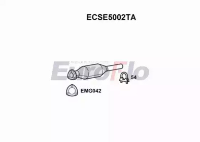 Катализатор (EuroFlo: ECSE5002TA)