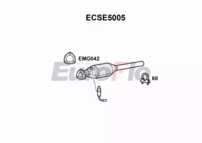 Катализатор (EuroFlo: ECSE5005)