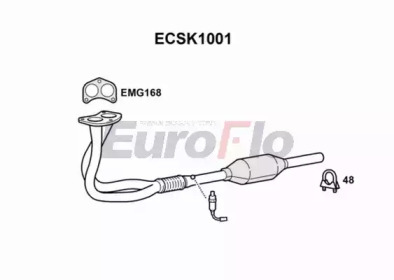 Катализатор (EuroFlo: ECSK1001)