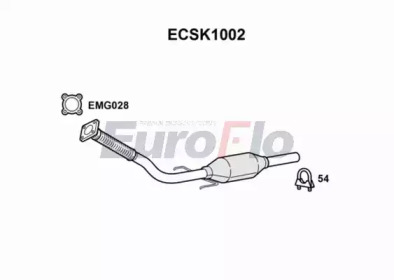 Катализатор (EuroFlo: ECSK1002)