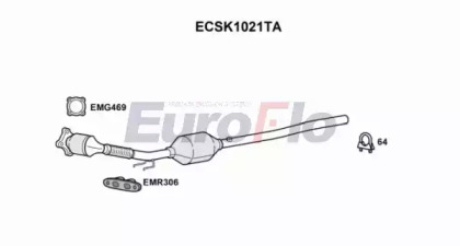 Катализатор (EuroFlo: ECSK1021TA)