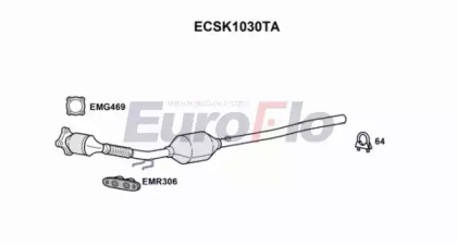 Катализатор (EuroFlo: ECSK1030TA)