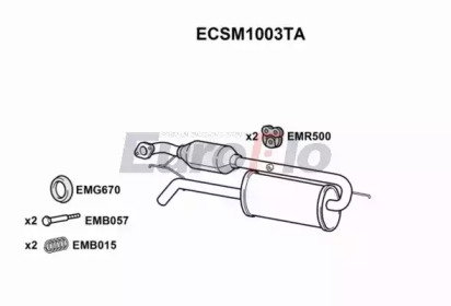 Катализатор (EuroFlo: ECSM1003TA)