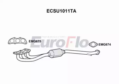 Катализатор (EuroFlo: ECSU1011TA)