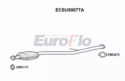 Катализатор (EuroFlo: ECSU5007TA)