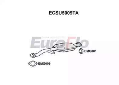 Катализатор (EuroFlo: ECSU5009TA)