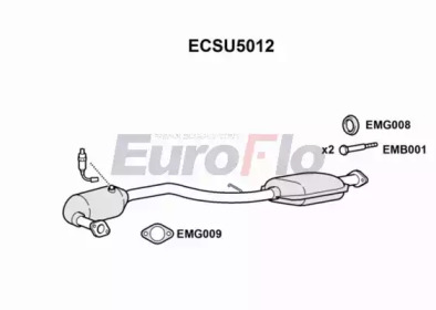 Катализатор (EuroFlo: ECSU5012)