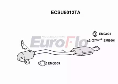 Катализатор (EuroFlo: ECSU5012TA)