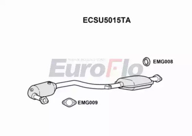 Катализатор (EuroFlo: ECSU5015TA)