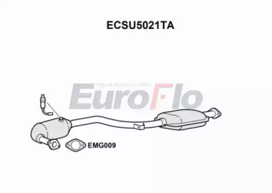 Катализатор (EuroFlo: ECSU5021TA)