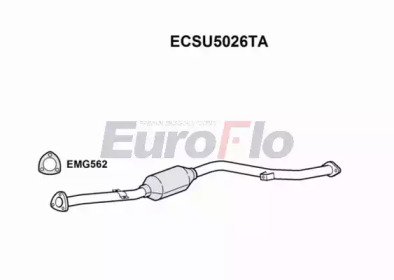 Катализатор (EuroFlo: ECSU5026TA)