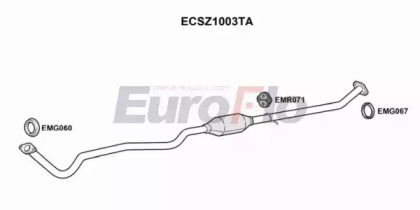 Катализатор (EuroFlo: ECSZ1003TA)