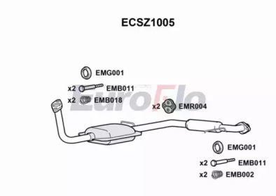 Катализатор (EuroFlo: ECSZ1005)