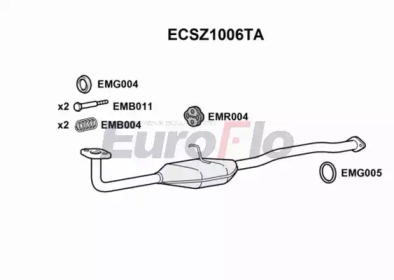 Катализатор (EuroFlo: ECSZ1006TA)