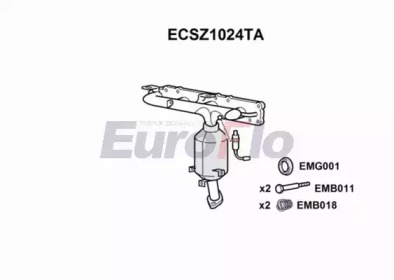 Катализатор (EuroFlo: ECSZ1024TA)