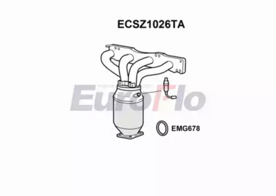 Катализатор (EuroFlo: ECSZ1026TA)