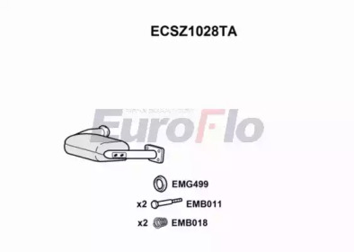 Катализатор (EuroFlo: ECSZ1028TA)