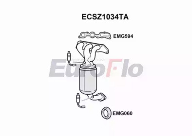 Катализатор (EuroFlo: ECSZ1034TA)