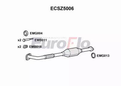 Катализатор (EuroFlo: ECSZ5006)