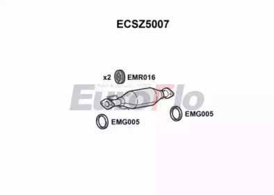 Катализатор (EuroFlo: ECSZ5007)