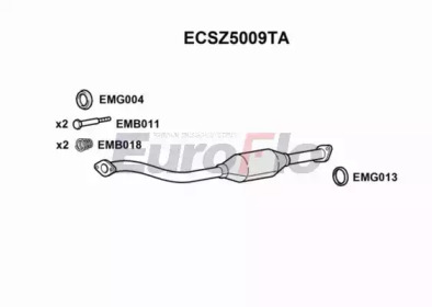 Катализатор (EuroFlo: ECSZ5009TA)