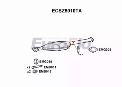 Катализатор (EuroFlo: ECSZ5010TA)