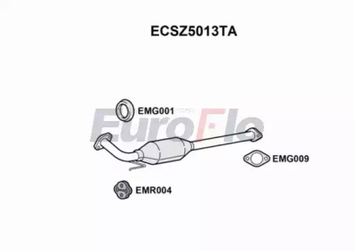 Катализатор (EuroFlo: ECSZ5013TA)