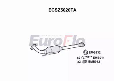 Катализатор (EuroFlo: ECSZ5020TA)