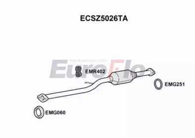 Катализатор (EuroFlo: ECSZ5026TA)