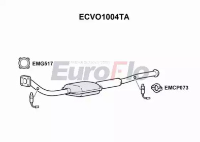 Катализатор (EuroFlo: ECVO1004TA)