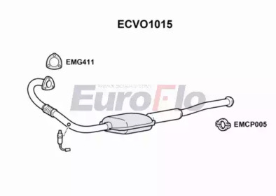 Катализатор (EuroFlo: ECVO1015)