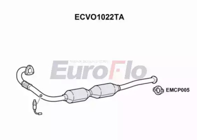 Катализатор (EuroFlo: ECVO1022TA)