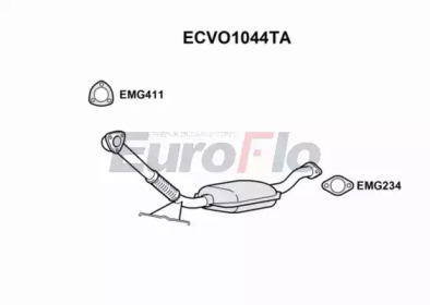 Катализатор (EuroFlo: ECVO1044TA)