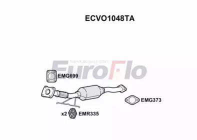 Катализатор (EuroFlo: ECVO1048TA)