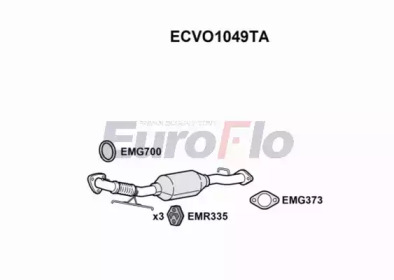 Катализатор (EuroFlo: ECVO1049TA)