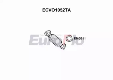 Катализатор (EuroFlo: ECVO1052TA)