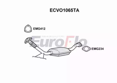 Катализатор (EuroFlo: ECVO1065TA)