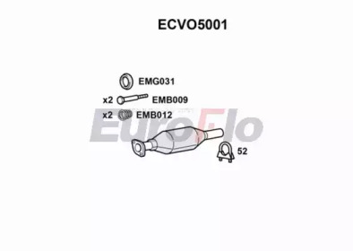 Катализатор (EuroFlo: ECVO5001)