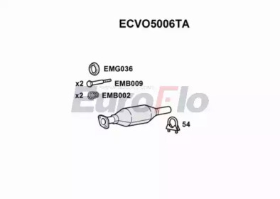 Катализатор (EuroFlo: ECVO5006TA)