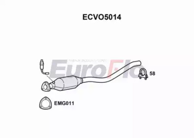 Катализатор (EuroFlo: ECVO5014)