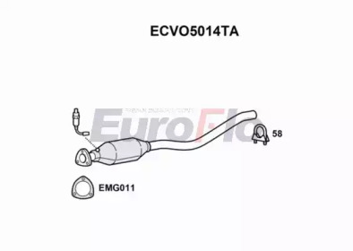 Катализатор (EuroFlo: ECVO5014TA)