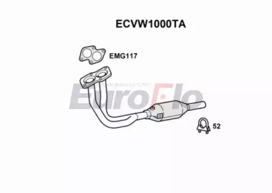 Катализатор (EuroFlo: ECVW1000TA)