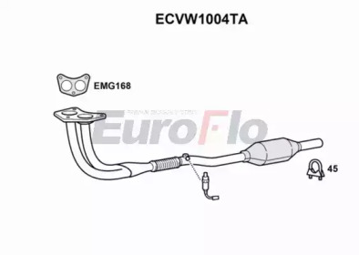 Катализатор (EuroFlo: ECVW1004TA)