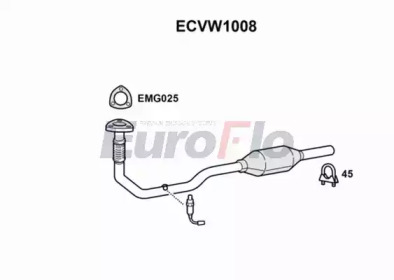 Катализатор (EuroFlo: ECVW1008)